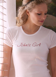 personalized name girl t shirt