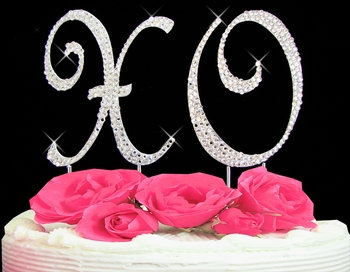 xo cake topper