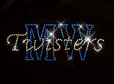 mw twisters custom rhinestone cheerleading shirt