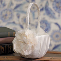 la fleur flower girl basket