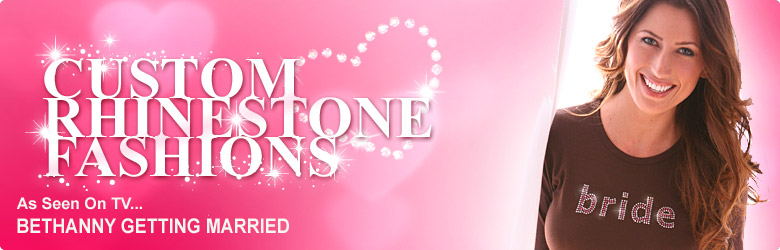custom rhinestone t shirts