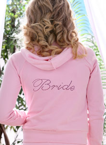 bride hoodie sweatsuit