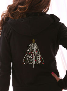 christmas tree hoodie sweatshirt