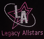 legacy cheerleading t  shirts