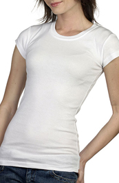 short sleeve fitted shirt by american apparel