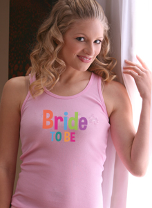 bride to be tank top with ring