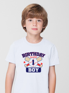 1st Birthday Baseball t-shirt
