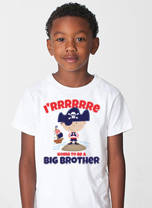 big brother t-shirt with pirate