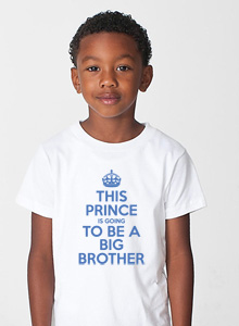 big brother prince t-shirt