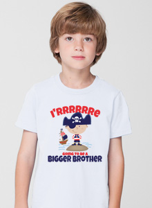 bigger brother t-shirt with pirate