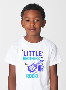 little brothers rock t shirt