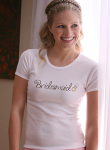 bridesmaid ring shirt