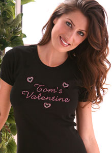 custom valentine shirt