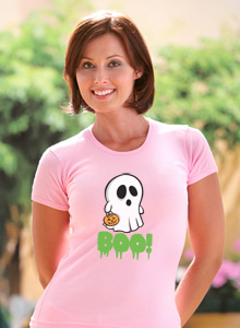 halloween ghost  boo t-shirt