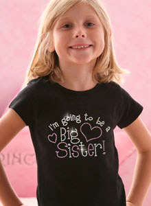 going to be big sister t-shirt