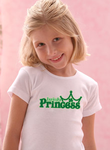 girls irish princess t-shirt
