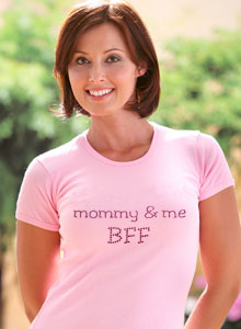 mommy and me bff t shirt
