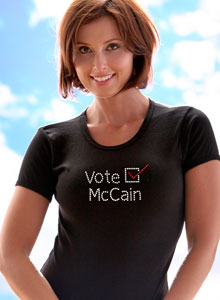 vote mccain t shirt