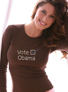 vote obama t shirt