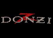 Donzi rhinestone logos