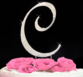 letter C cake topper