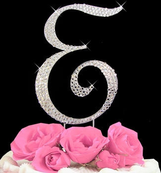 cake topper letter E