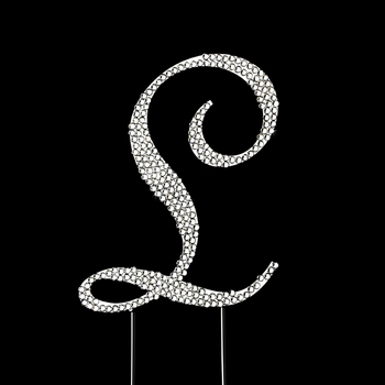 cake topper letter L