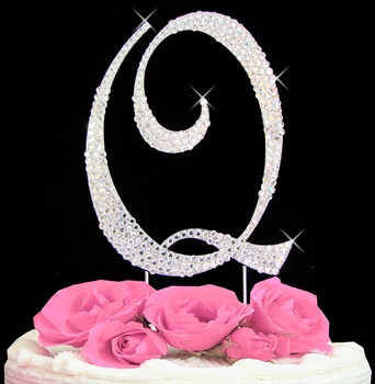 cake topper letter Q