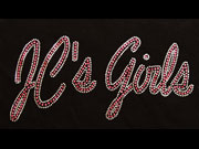 customized jc girls bling shirt design