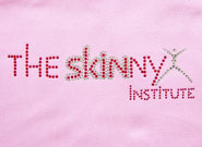 the skinny institute custom company shirt 
