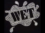 wet company design in rhinestone bling