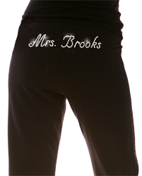 Custom Sweat Pants - Custom Rhinestone Clothing - Design your own