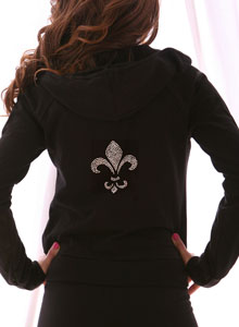 fleur de lis hoodie