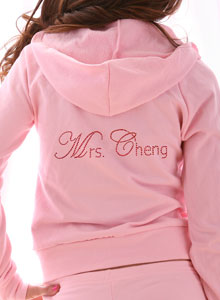 mrs hoodie sweatshirt edwardian script