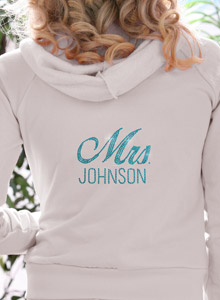 sparkling mrs hoodie