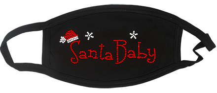 santa baby mask santa baby mask