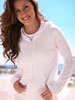 zip up cotton fleece hoodie