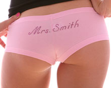 personalized mrs panty