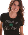 feeling lucky t-shirt