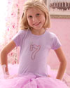 girls birthday age shirt