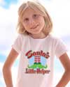 santa's little helper t shirt
