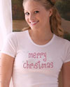 sparkling merry christmas t-shirt