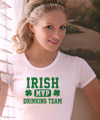 irish drinking team t shirt