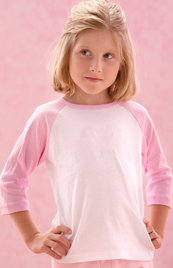 girls raglan shirt