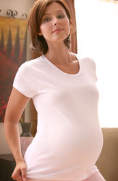 maternity short sleeve shirt