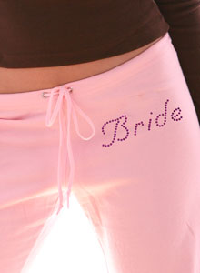 bride sweat pants