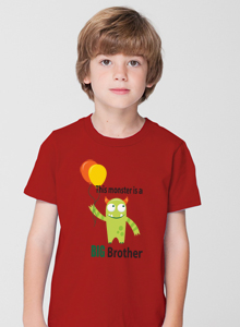 big brother monster t-shirt