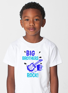 boys big brothers rock t-shirt