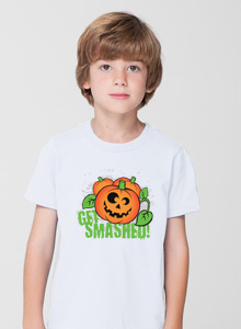 boys get smashed pumpkin t-shirt
