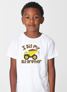 i dig my big brother shirt